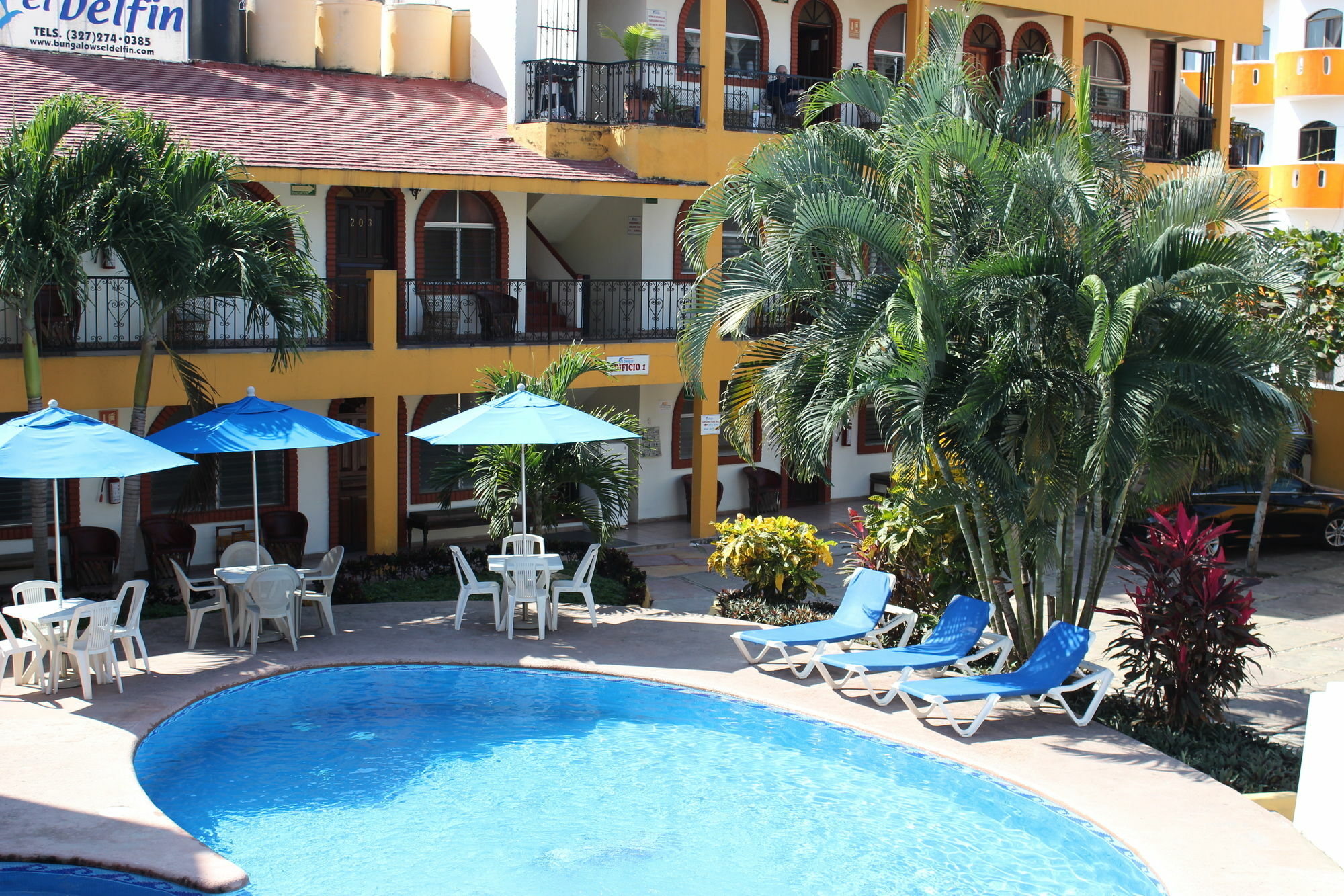 Bungalows El Delfin Rincon de Guayabitos Exterior photo