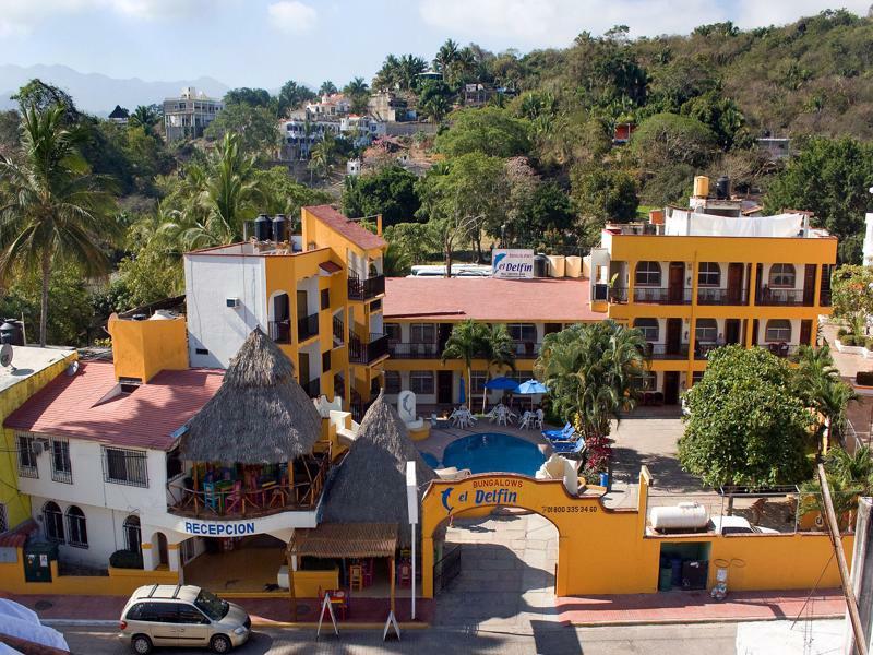 Bungalows El Delfin Rincon de Guayabitos Exterior photo